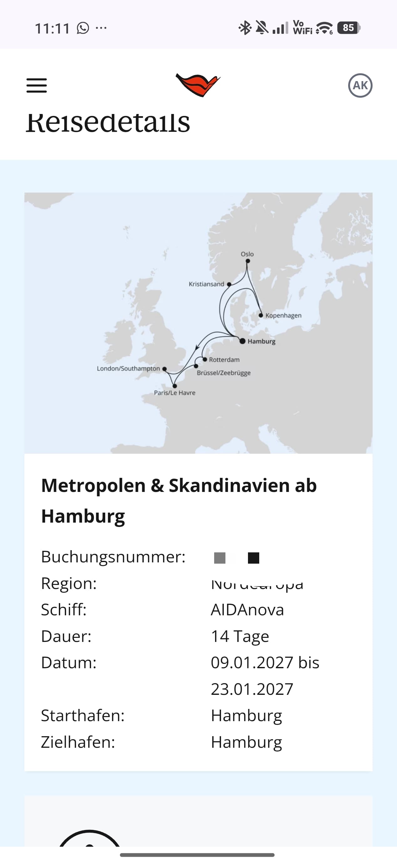 Metropolen und Skandinavien ab Hamburg - Bild 1