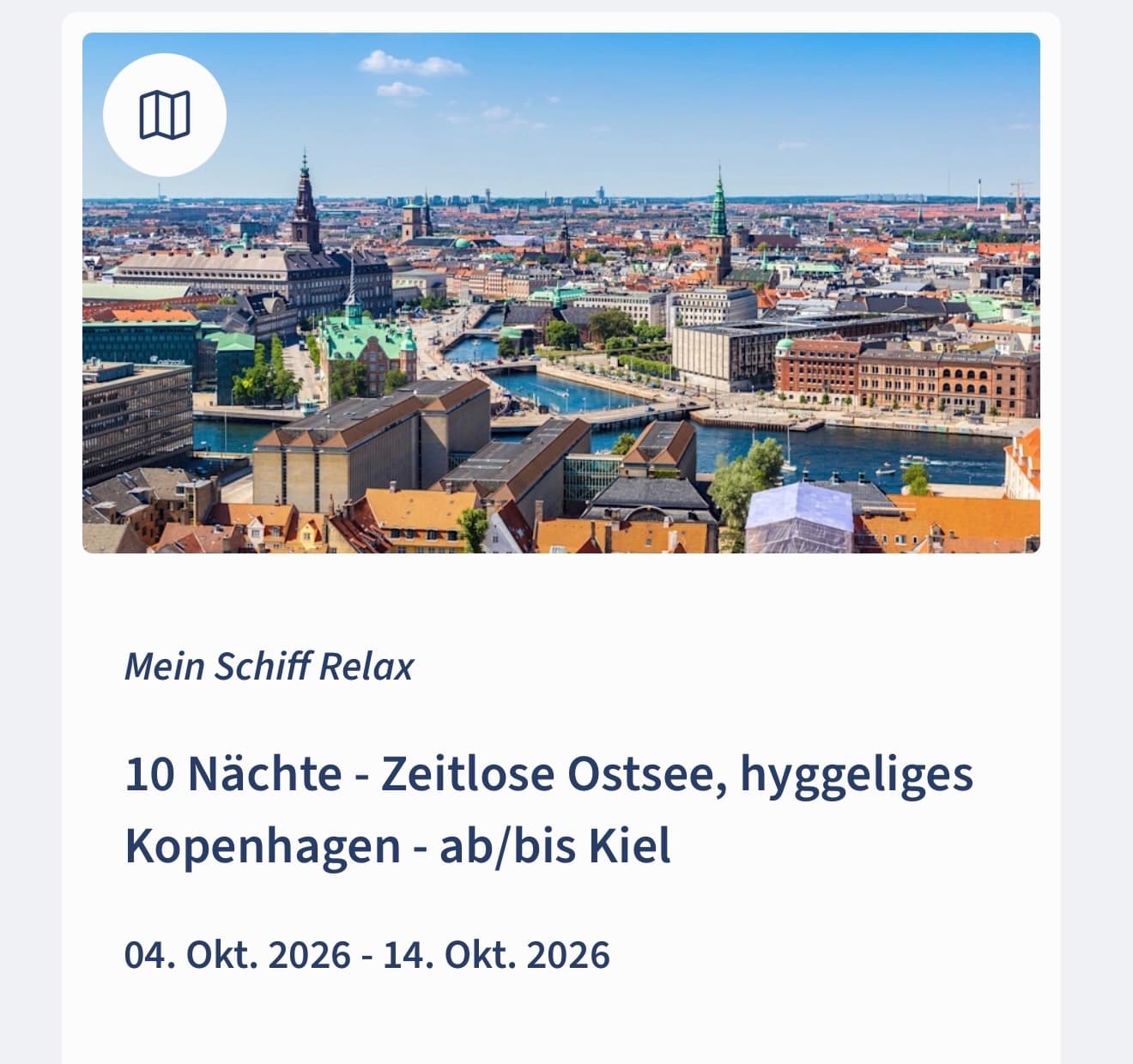 Zeitlose Ostsee, hyggeliges Kopenhagen - ab/bis Kiel - Bild 1